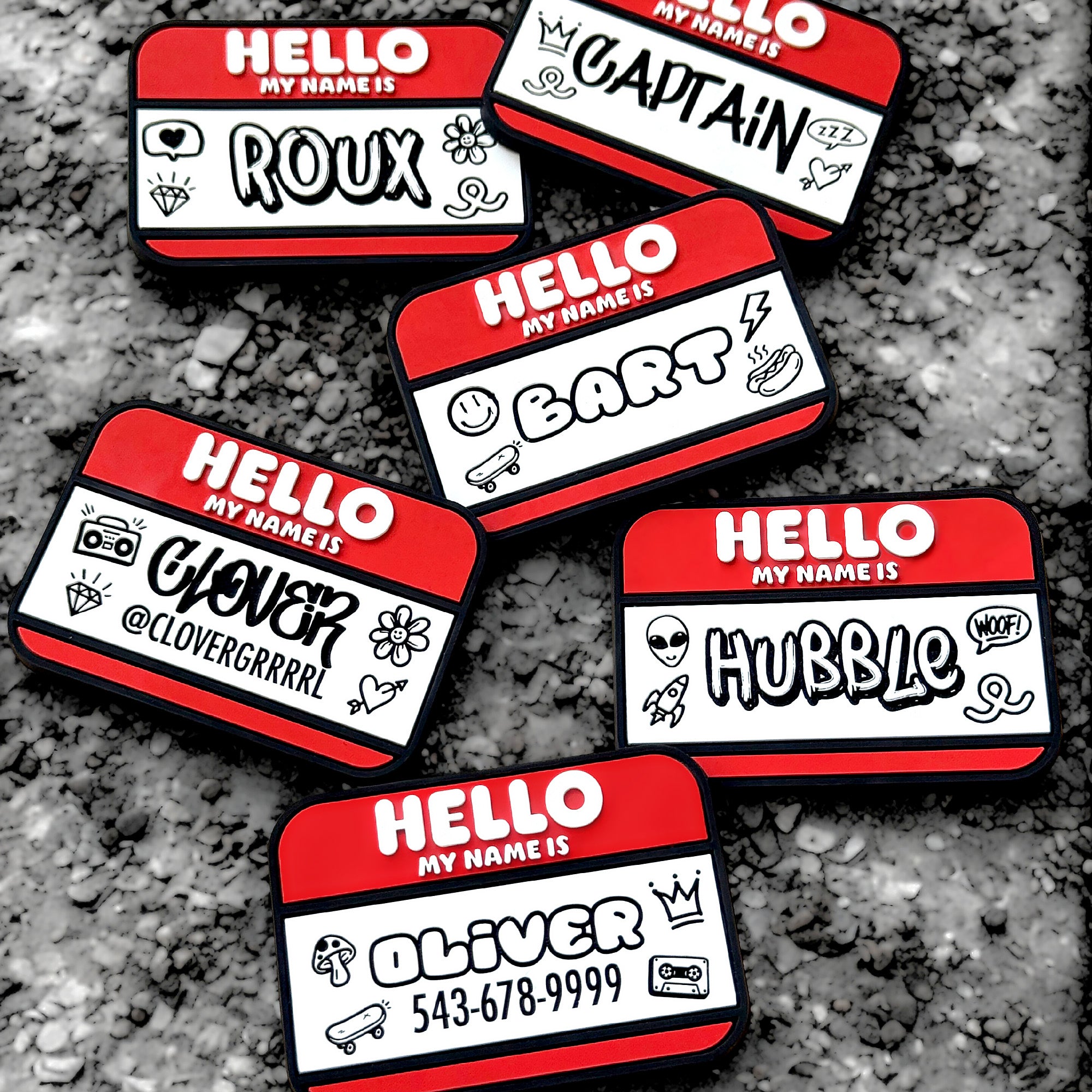 HELLO Jiby Pet ID Tag