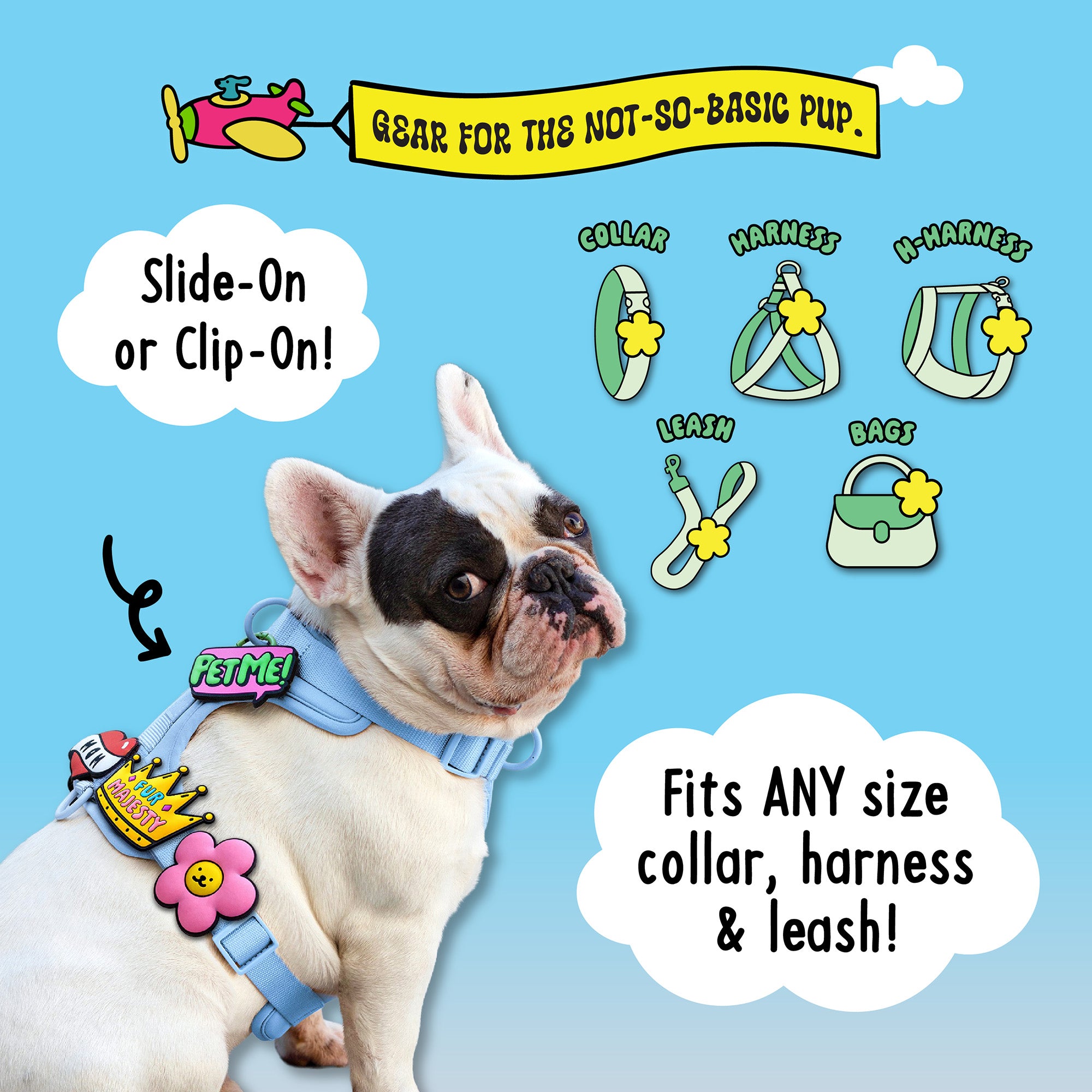 Ask To Pet Jiby Dog Charm